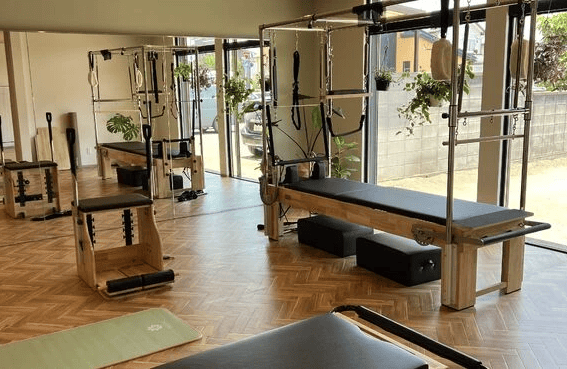 pilates studio with