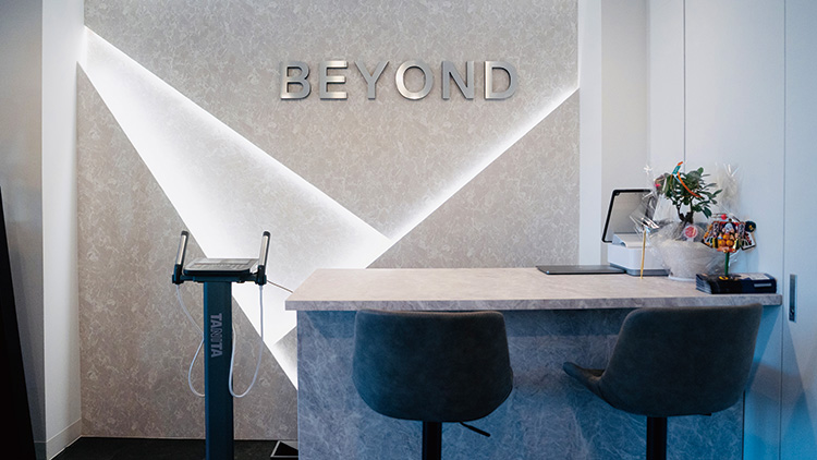 パーソナルトレーニングジムのBEYOND 四谷三丁目新宿御苑店